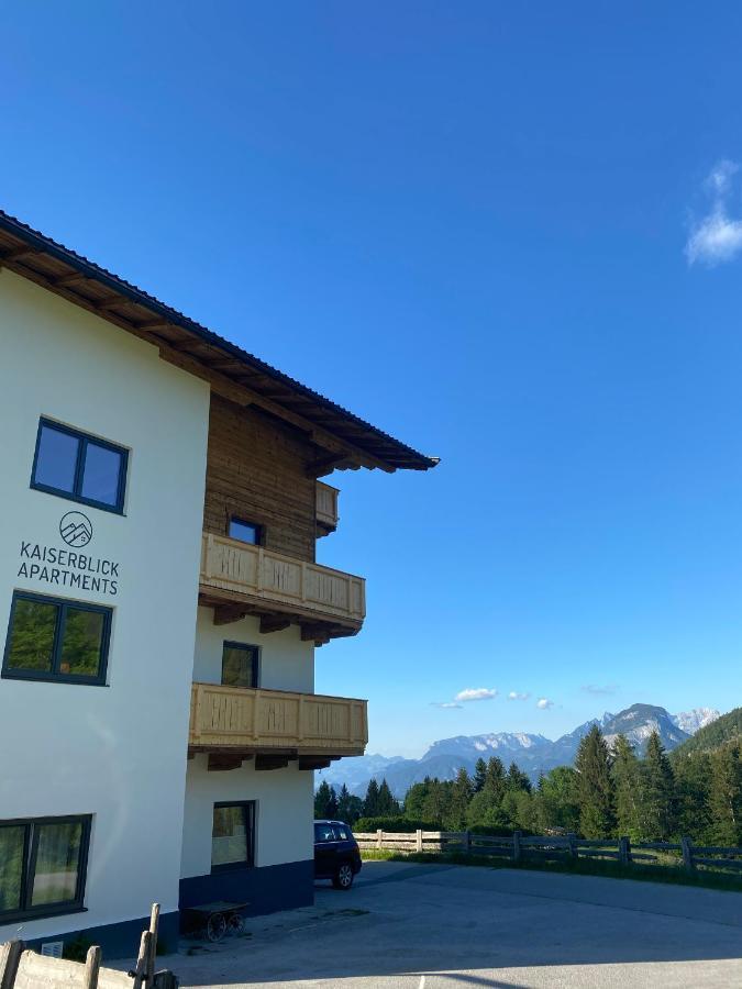 Kaiserblick Apartments Oberau Bagian luar foto